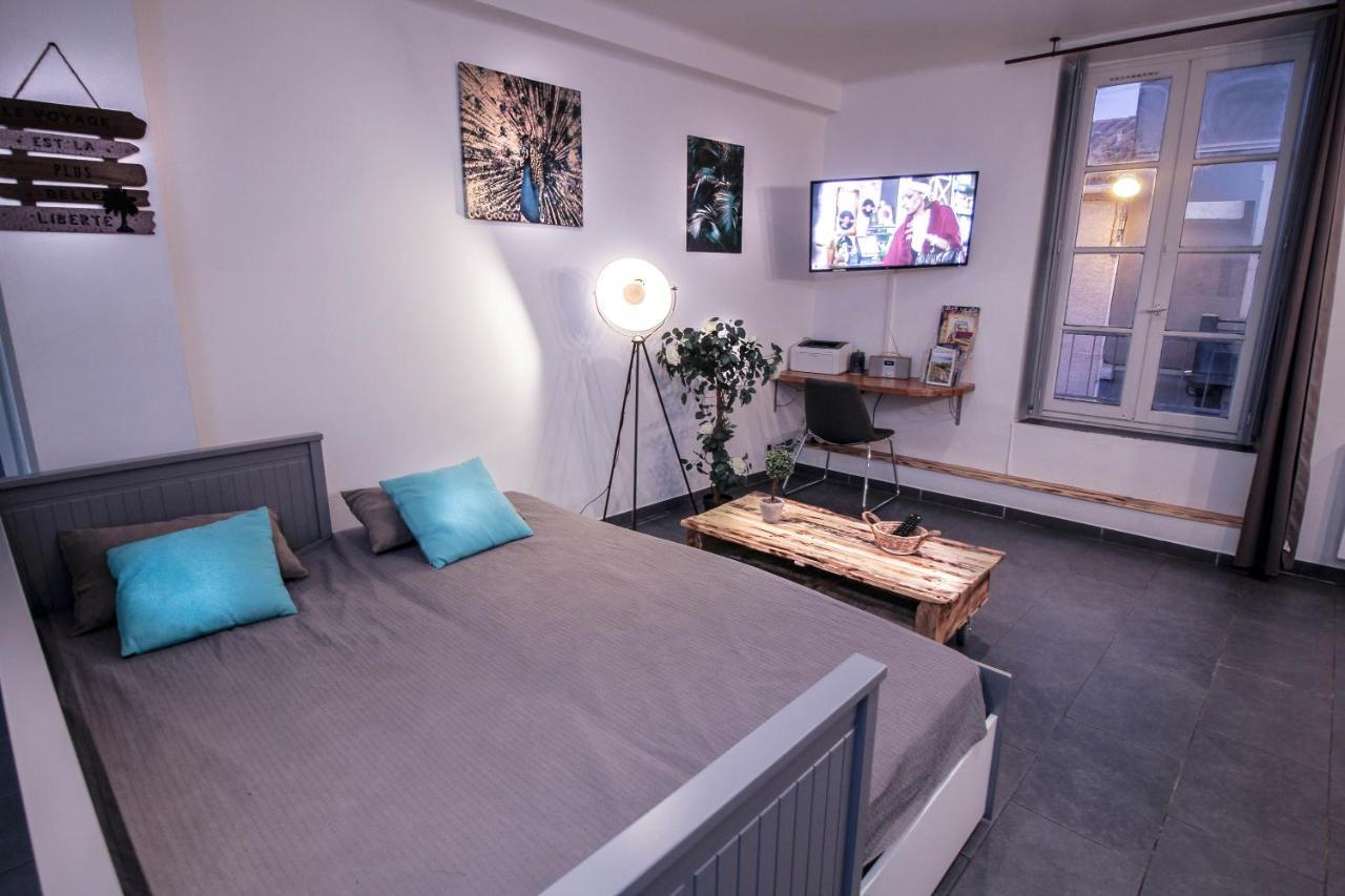 Appartement Calme Et Spacieux, Cite Et Ville A Pied, Wifi, 2 Chambres, 3 Lits Каркассонн Екстер'єр фото